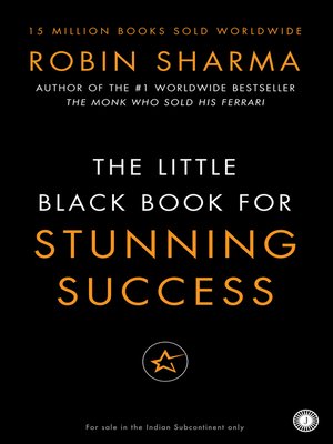 cover image of Little Black Book for Stunning Success
